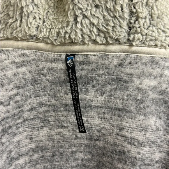 Kuhl Ascendyr Hooded Fleece Jacket with Pockets , Size XS, Ash gray, EUC - Picture 10 of 10